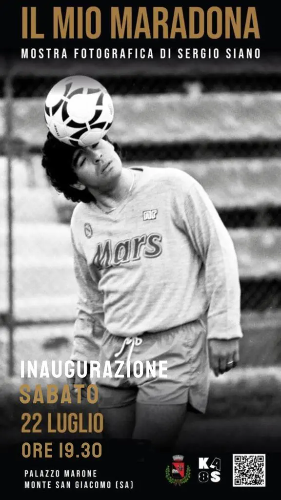 Il mio Maradona Mostra di Sergio Siano